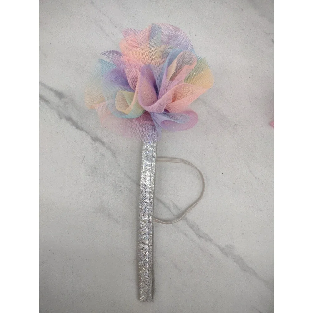 BUILD A BEAR LIGHT UP Fairy Dress Sequin Tulle Push Button Skirt Shoes Wand BAB - Picture 5 of 10